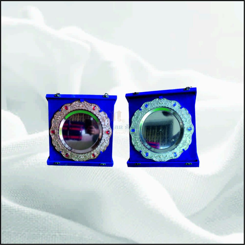 GC 6551 SILVER/ROSEGOLD VELVET BOX