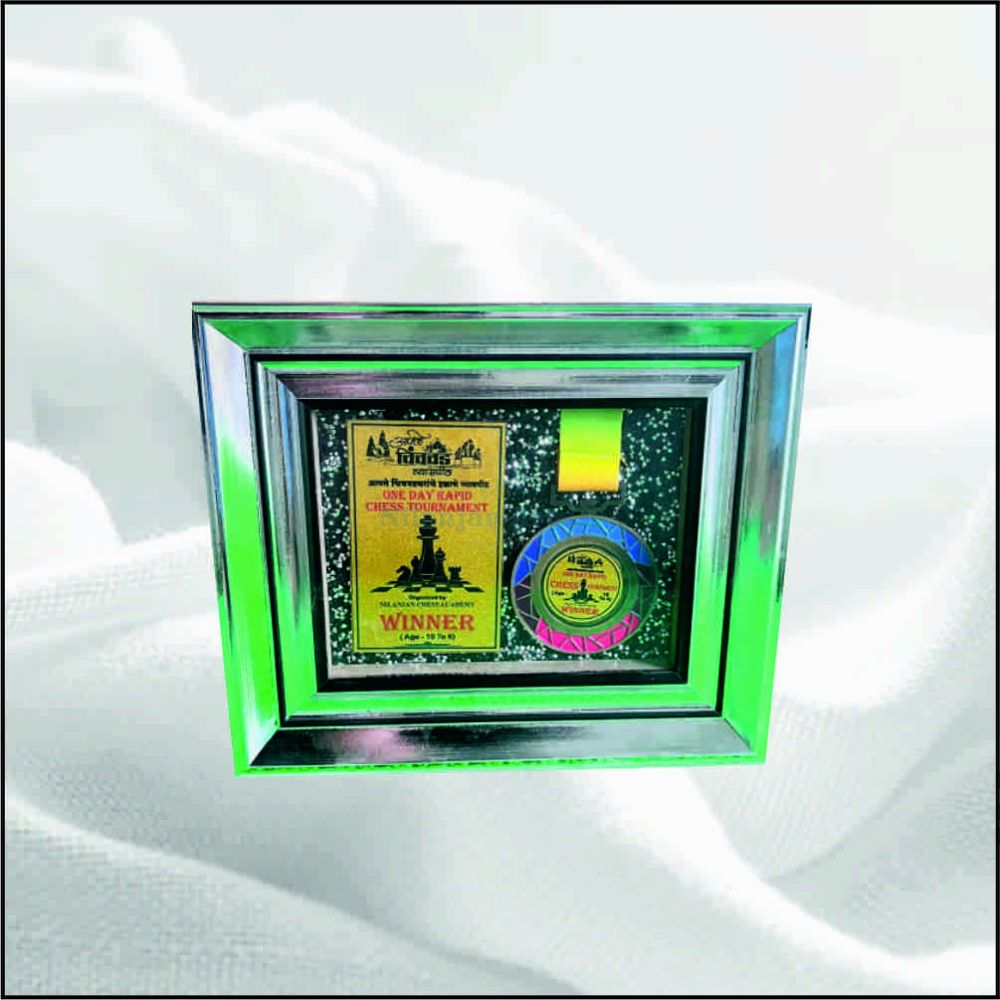 NA 91560 JP011 MEDAL CHESS SILVER